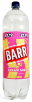 BARR American Cream Soda NO SUGAR 2L